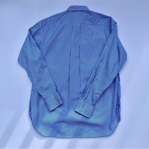 Women’s Polo Ralph Lauren Blue Striped Shirt - Picture 5 of 7